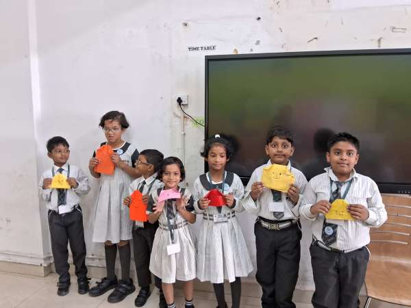 Origami Making Activity for classes 1 - 2 (2025)