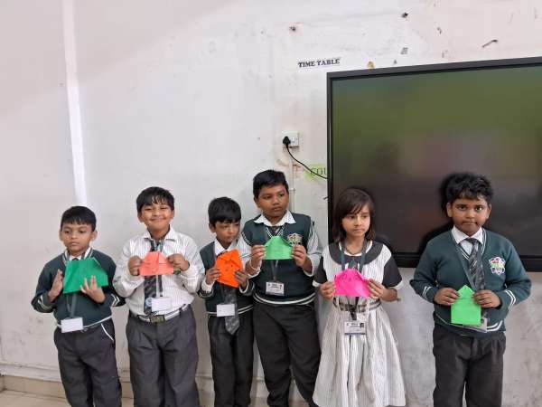 Origami Making Activity for classes 1 - 2 (2025)