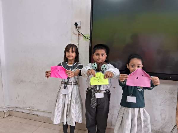 Origami Making Activity for classes 1 - 2 (2025)