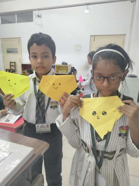 Origami Making Activity for classes 1 - 2 (2025)