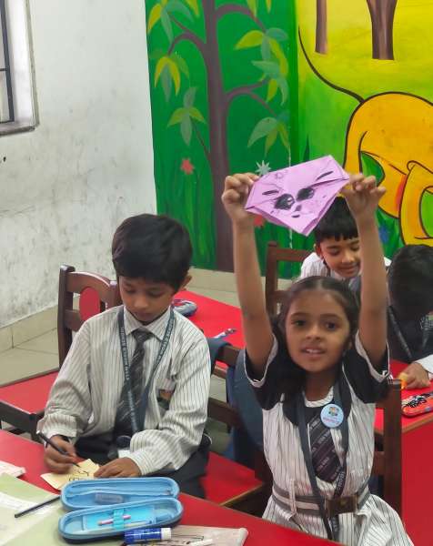 Origami Making Activity for classes 1 - 2 (2025)