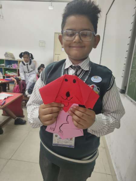 Origami Making Activity for classes 1 - 2 (2025)