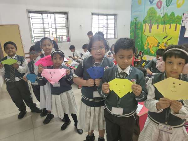 Origami Making Activity for classes 1 - 2 (2025)