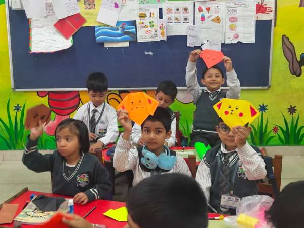 Origami Making Activity for classes 1 - 2 (2025)