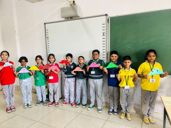 Origami Making Activity for classes 1 - 2 (2025)