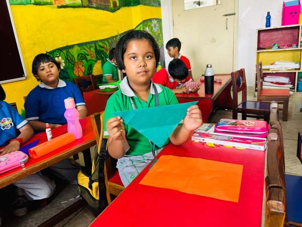 Origami Making Activity for classes 1 - 2 (2025)