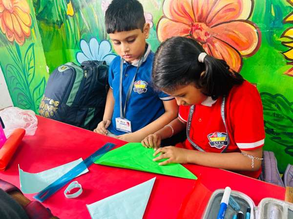 Origami Making Activity for classes 1 - 2 (2025)