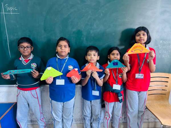 Origami Making Activity for classes 1 - 2 (2025)