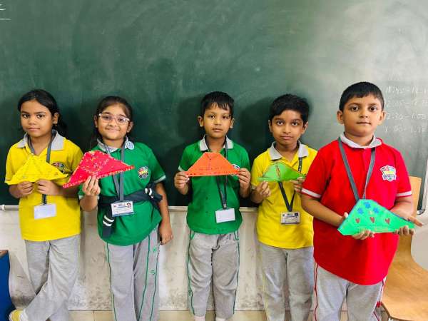 Origami Making Activity for classes 1 - 2 (2025)