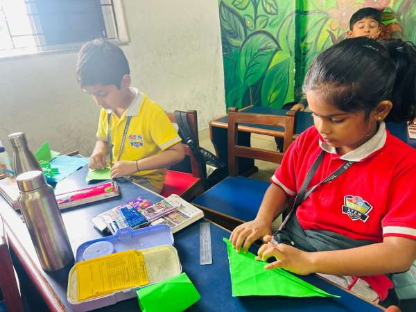 Origami Making Activity for classes 1 - 2 (2025)