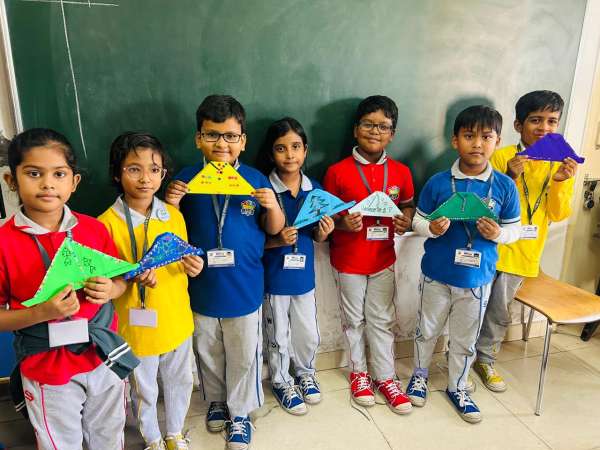 Origami Making Activity for classes 1 - 2 (2025)