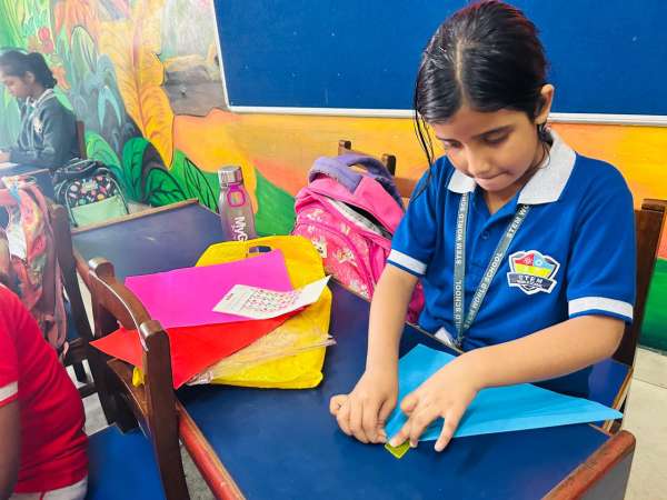 Origami Making Activity for classes 1 - 2 (2025)