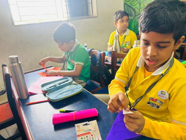 Origami Making Activity for classes 1 - 2 (2025)