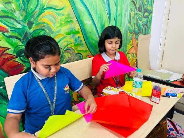 Origami Making Activity for classes 1 - 2 (2025)