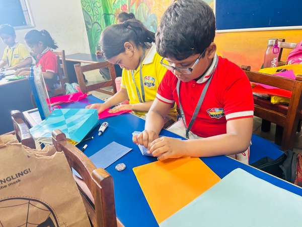 Origami Making Activity for classes 1 - 2 (2025)