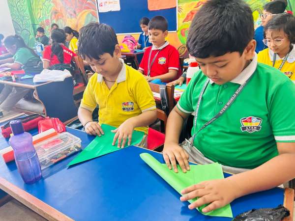 Origami Making Activity for classes 1 - 2 (2025)