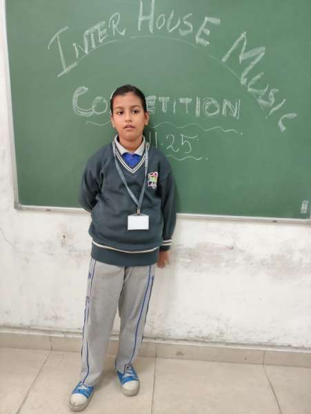 Interhouse Music Competition for Classes 1 - 5 (2025)