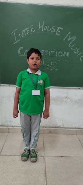 Interhouse Music Competition for Classes 1 - 5 (2025)