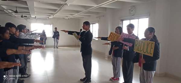 Special Assembly on Anti–Pollution Day Classes 6 – 12 (2025)