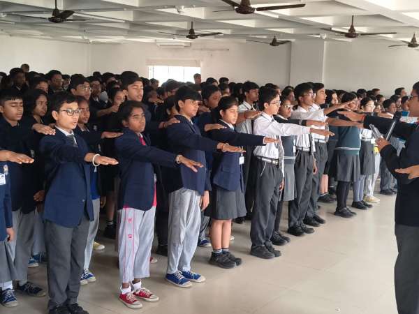 Special Assembly on Anti–Pollution Day Classes 6 – 12 (2025)