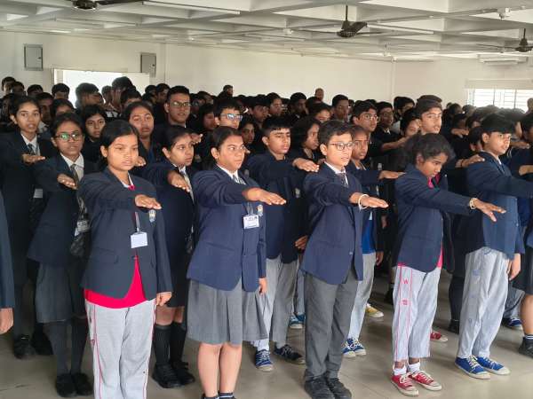 Special Assembly on Anti–Pollution Day Classes 6 – 12 (2025)