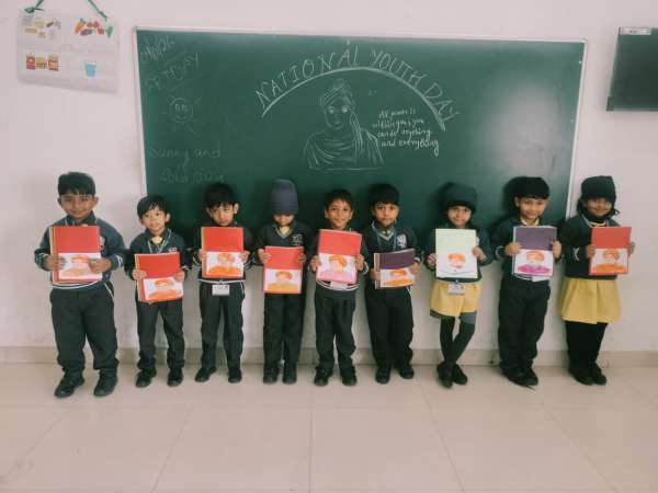 Special Assembly on National Youth Day Classes PG – KG (2026)