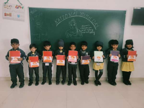 Special Assembly on National Youth Day Classes PG – KG (2026)