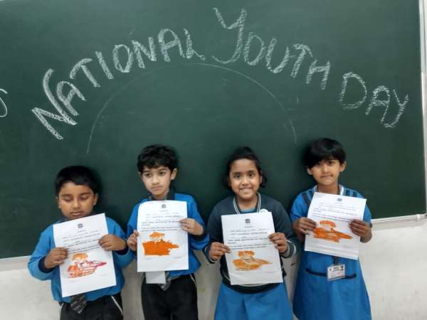 Special Assembly on National Youth Day Classes PG – KG (2026)