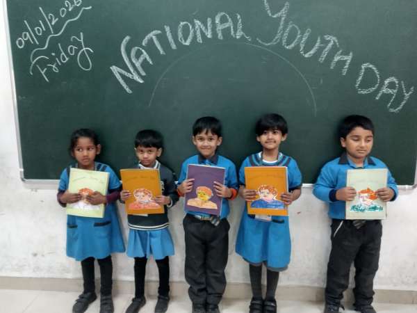 Special Assembly on National Youth Day Classes PG – KG (2026)