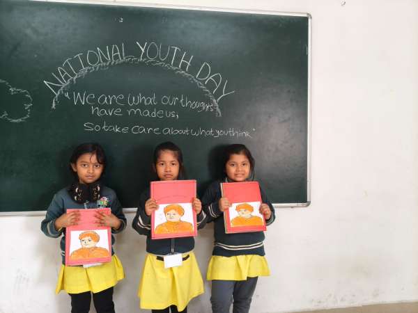 Special Assembly on National Youth Day Classes PG – KG (2026)