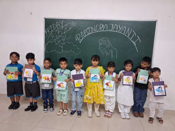 Rabindra Jayanti Celebration Classes PG – KG (2026)