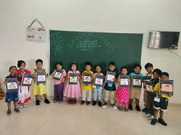 Rabindra Jayanti Celebration Classes PG – KG (2026)