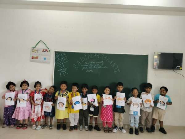 Rabindra Jayanti Celebration Classes PG – KG (2026)