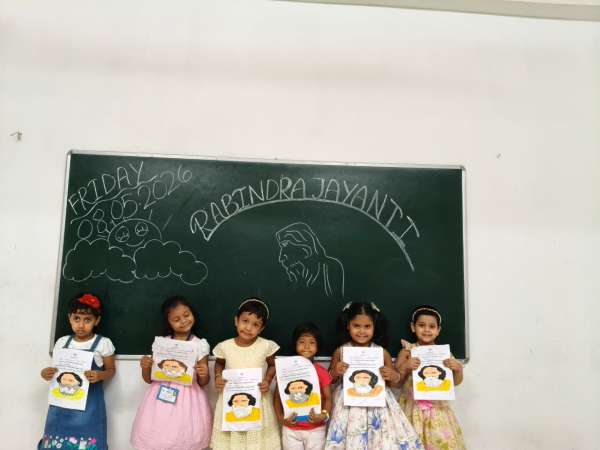 Rabindra Jayanti Celebration Classes PG – KG (2026)