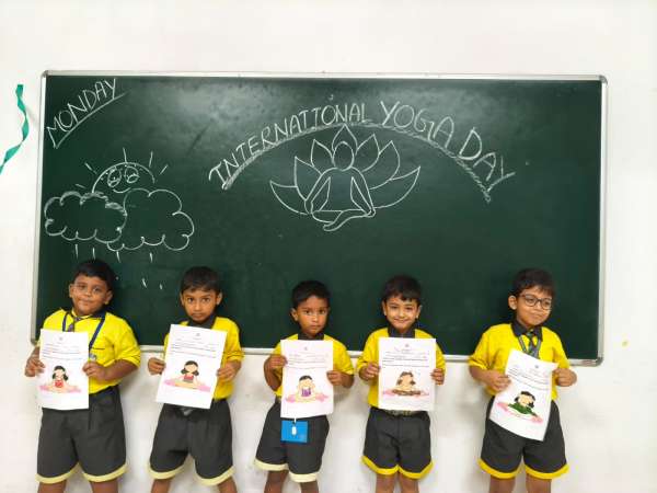International Yoga Day Celebration Classes PG – KG (2026)