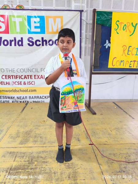Story Telling Competition Classes 3 – 5 (2026)