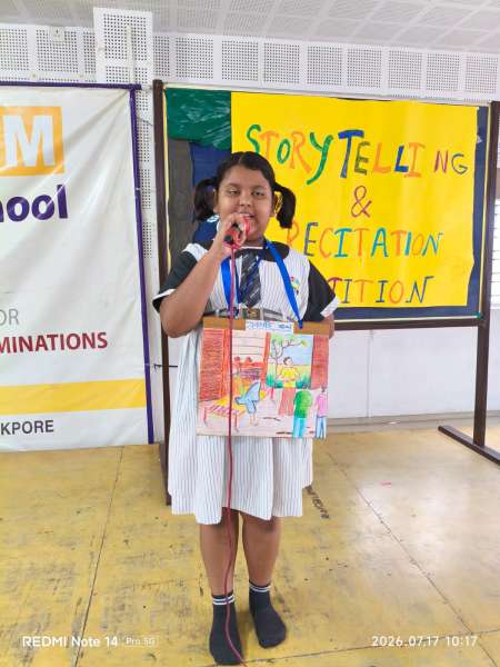 Story Telling Competition Classes 3 – 5 (2026)