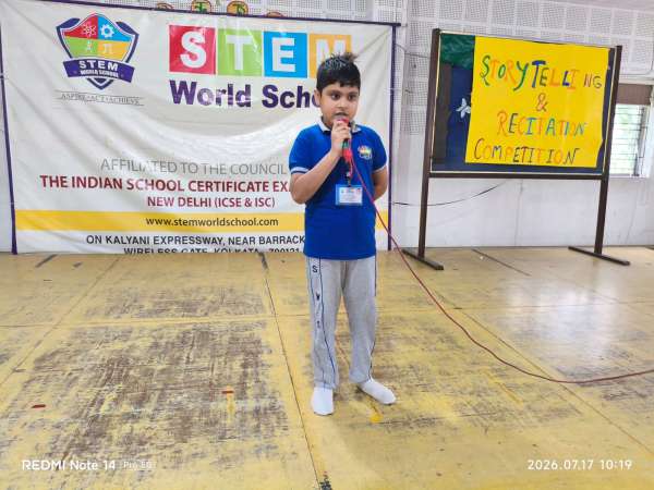 Story Telling Competition Classes 3 – 5 (2026)