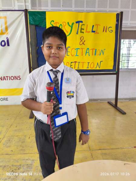 Story Telling Competition Classes 3 – 5 (2026)