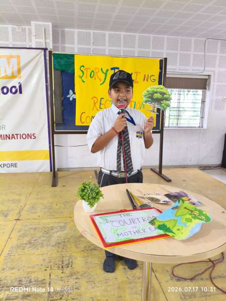 Story Telling Competition Classes 3 – 5 (2026)