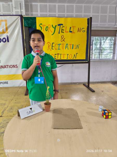 Story Telling Competition Classes 3 – 5 (2026)