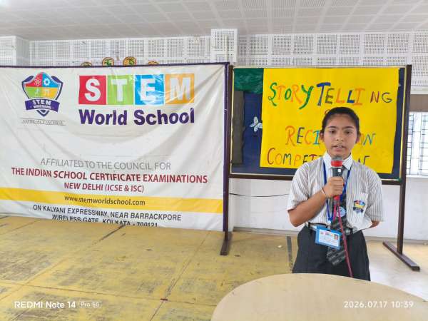 Story Telling Competition Classes 3 – 5 (2026)
