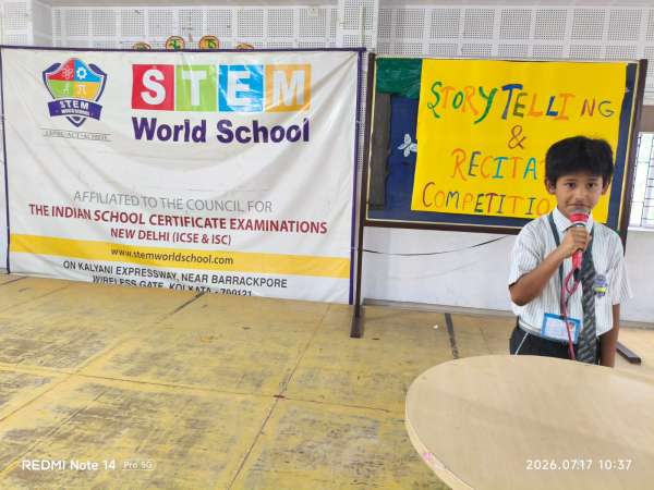 Story Telling Competition Classes 3 – 5 (2026)