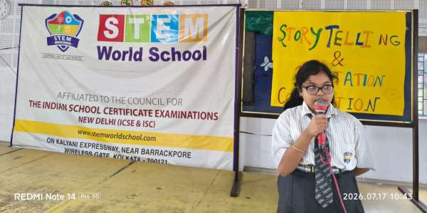 Story Telling Competition Classes 3 – 5 (2026)