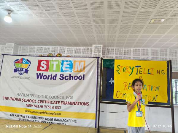 Story Telling Competition Classes 3 – 5 (2026)