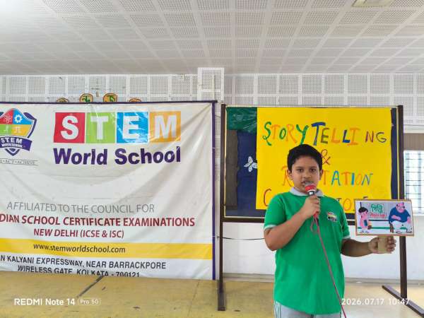 Story Telling Competition Classes 3 – 5 (2026)