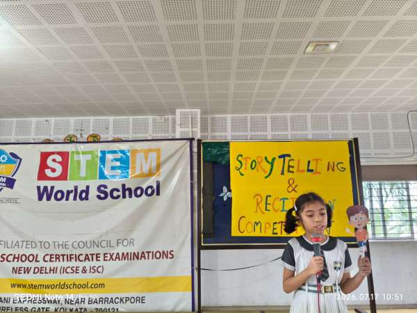 Story Telling Competition Classes 3 – 5 (2026)