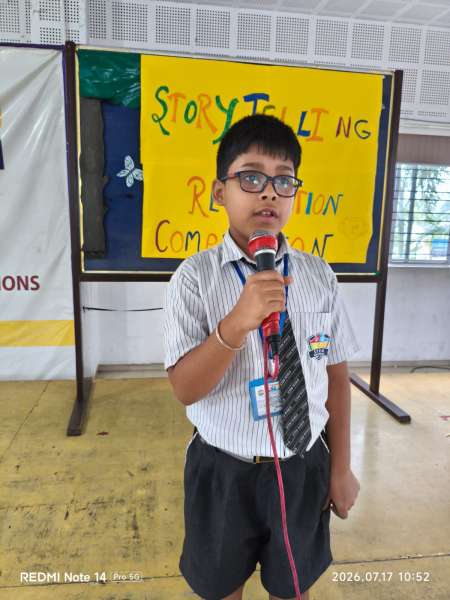 Story Telling Competition Classes 3 – 5 (2026)