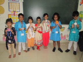 STEM World School Celebrates Raksha Bandhan with the Underprivileged Children of Ramkrishna Mission, Suryapur