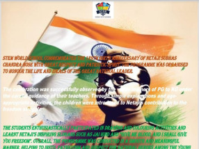 Netaji Jayanti Celebration (2026)